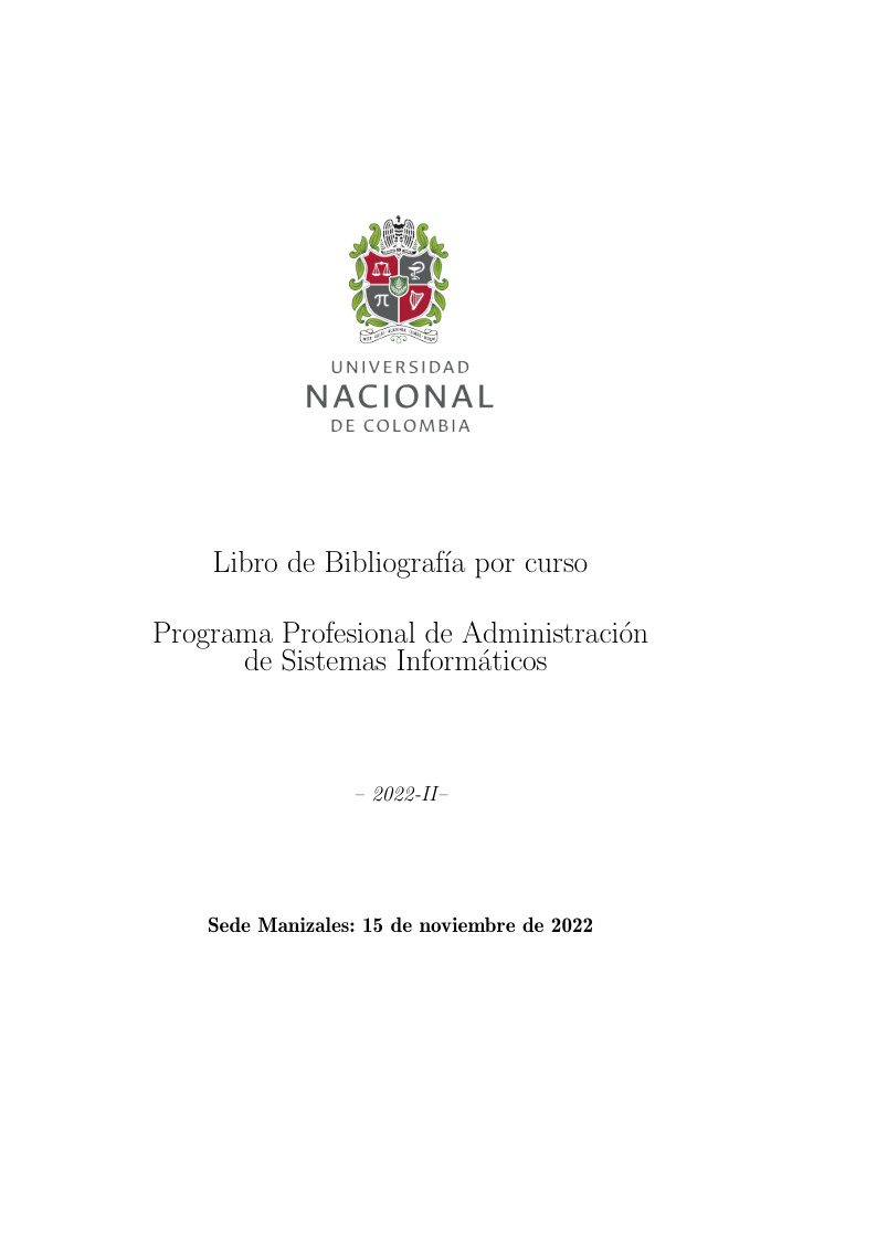 Libro de Bibliograf&iacute;a